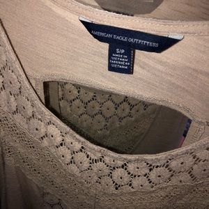 Tan urban outfitters summer top